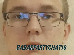 BABARPARTYCHAT18